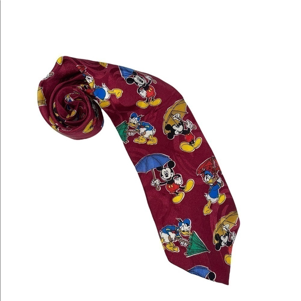 Disney’s Mickey & Donald Silk Tie